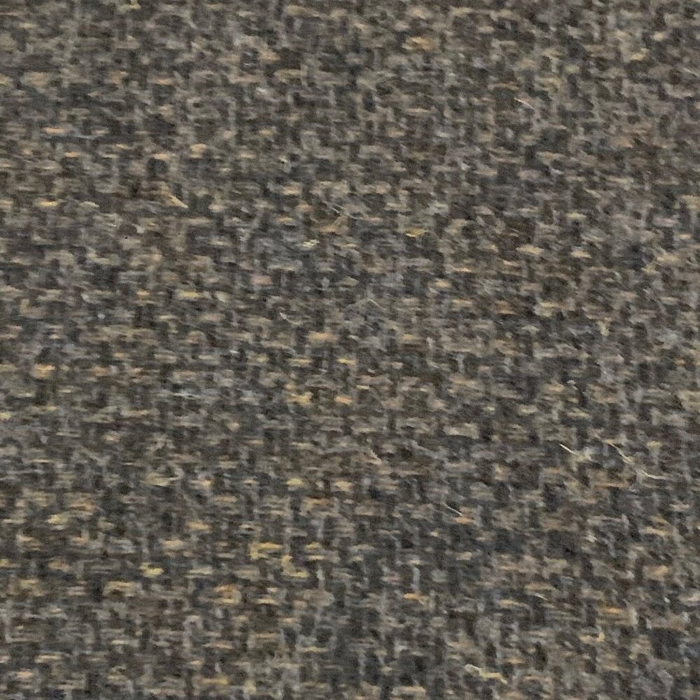 Dark Gray Textured Wool Upholstery Fabric Durable Material Tweed Grays & Blues